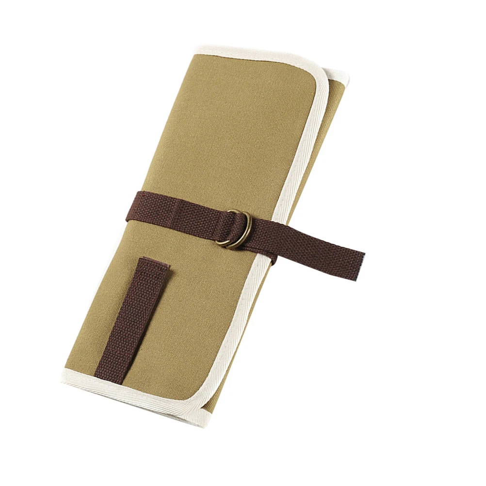 

Outdoor Cutlery Storage Bag Compact Tableware Pouch Camping Picnic Hanging Dinnerware Spoon Utensils ganizer Storage