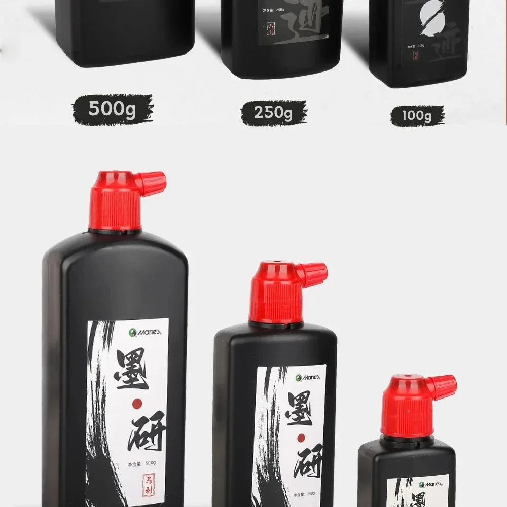 Superdicke chinesische Tinte für Kalligraphie, 500 g, 100 g, 250 g, große Flasche, Malerei, Kunstbedarf – Detail 20