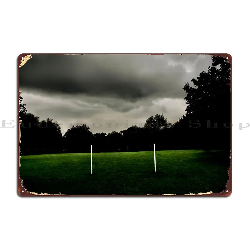 

Металлический плакат goalpost с табличкой, Настенный декор, настенная роспись, дизайнерский плакат с табличкой