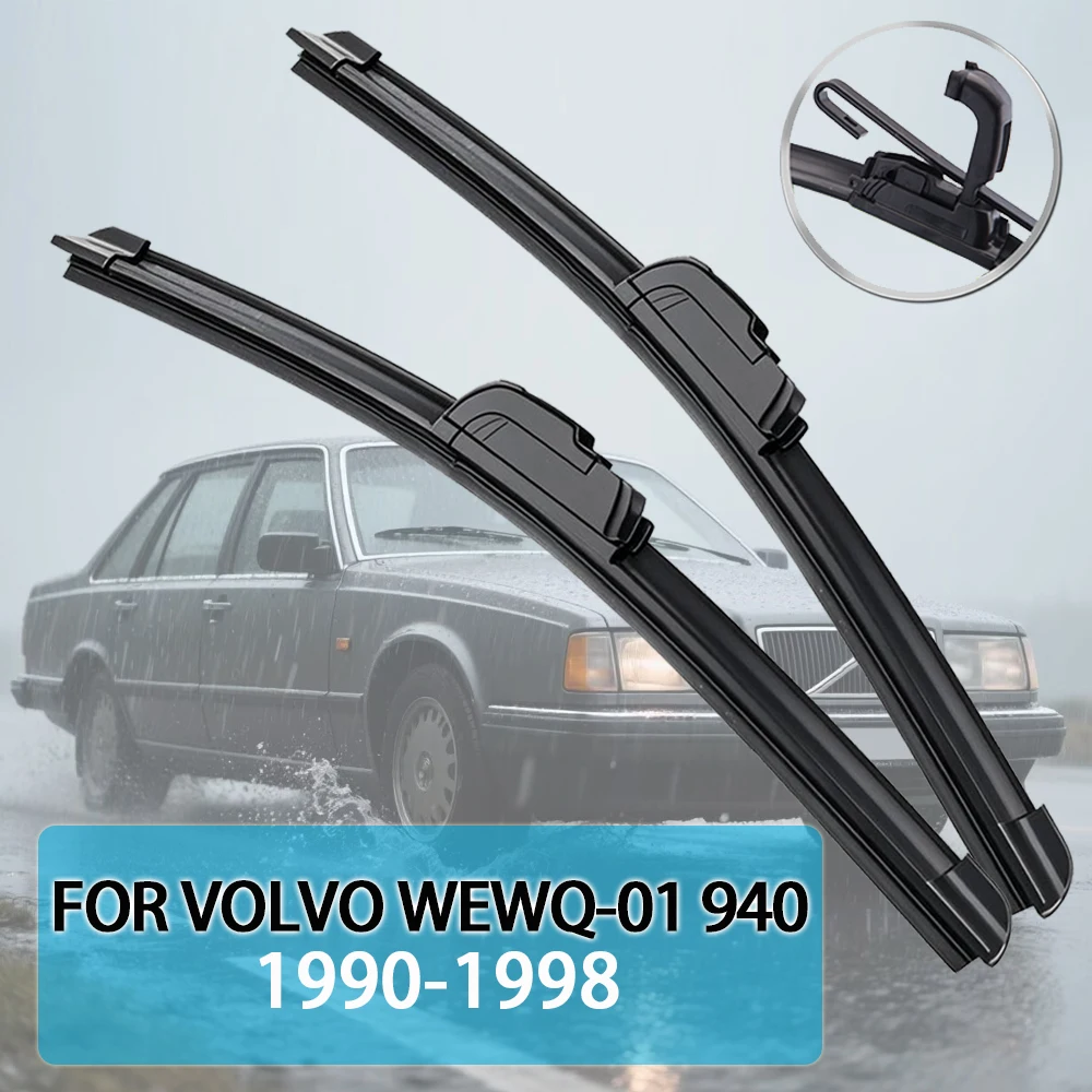 

For VOLVO WEWQ-01 940 1990-1998 20''+20'' Car Wiper Blade Front Wipers Fit U Hook Arm Windscreen Auto Kosoo Wiper Blades