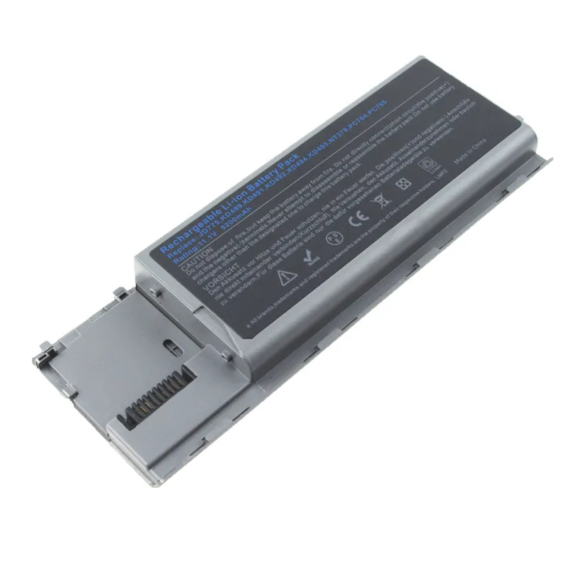 D620 TD175 JD634 Laptop Battery For Dell Latitude D620 D630 ATG UMA XFR D630c D631 For Precision M2300 JY366 KD489 KD489 KD492