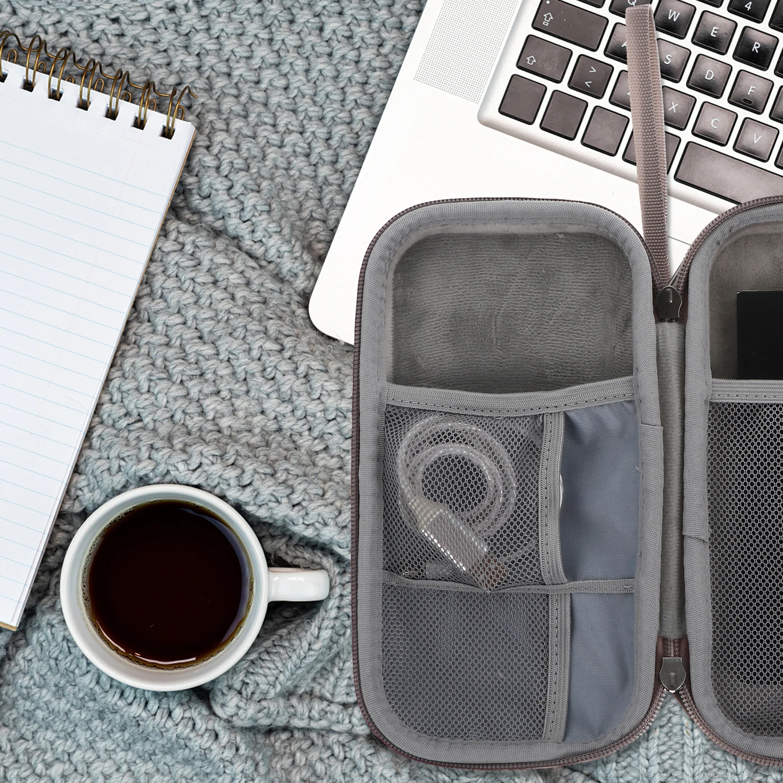 

Power Bank Storage Bag Portable Travel Organizer For Earphones Usb Flash Disk Digital Accessories Holder Convenient Electronics