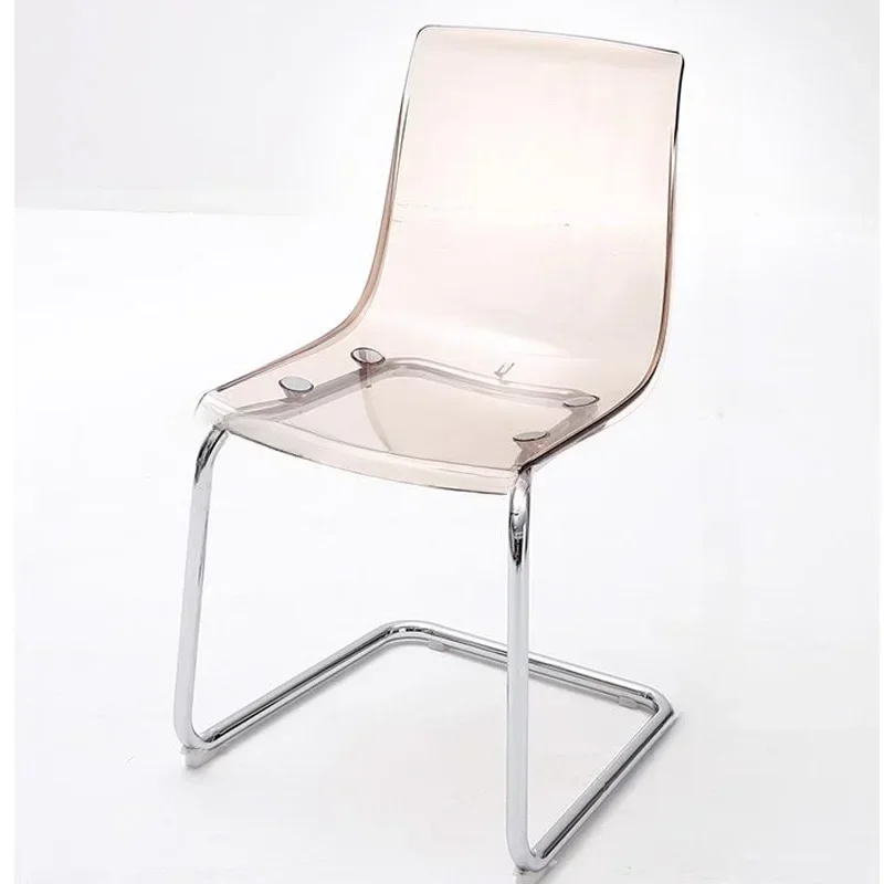 

Apartamento Designer Diining Chair Nordic Acrylic Minimalist Modern Dining Chair Household Home Furniture