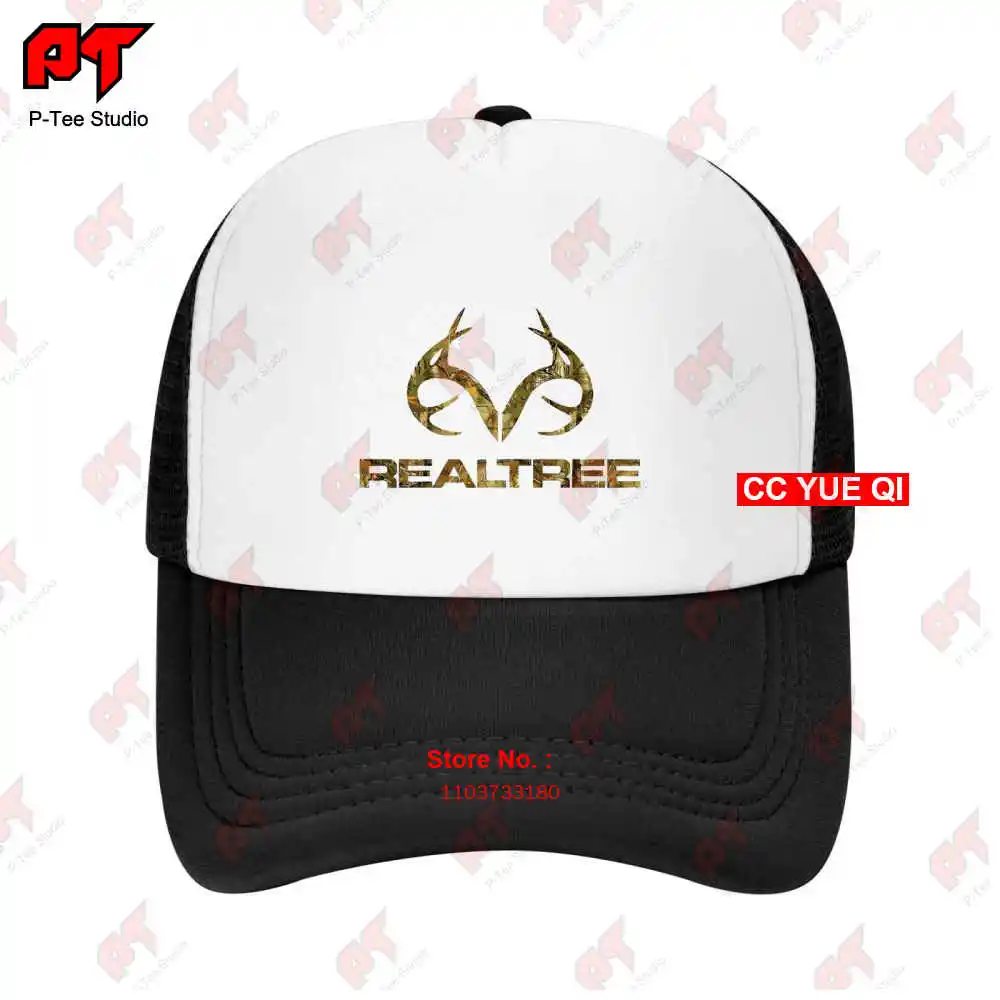 Realtree W Camo Logo Baseball Caps Truck Cap DUHY