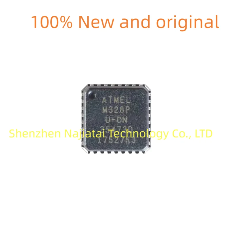 

10PCS/LOT 100% New Original ATMEGA328P-MU 328P ATMEGA328P QFN32 IC Chip