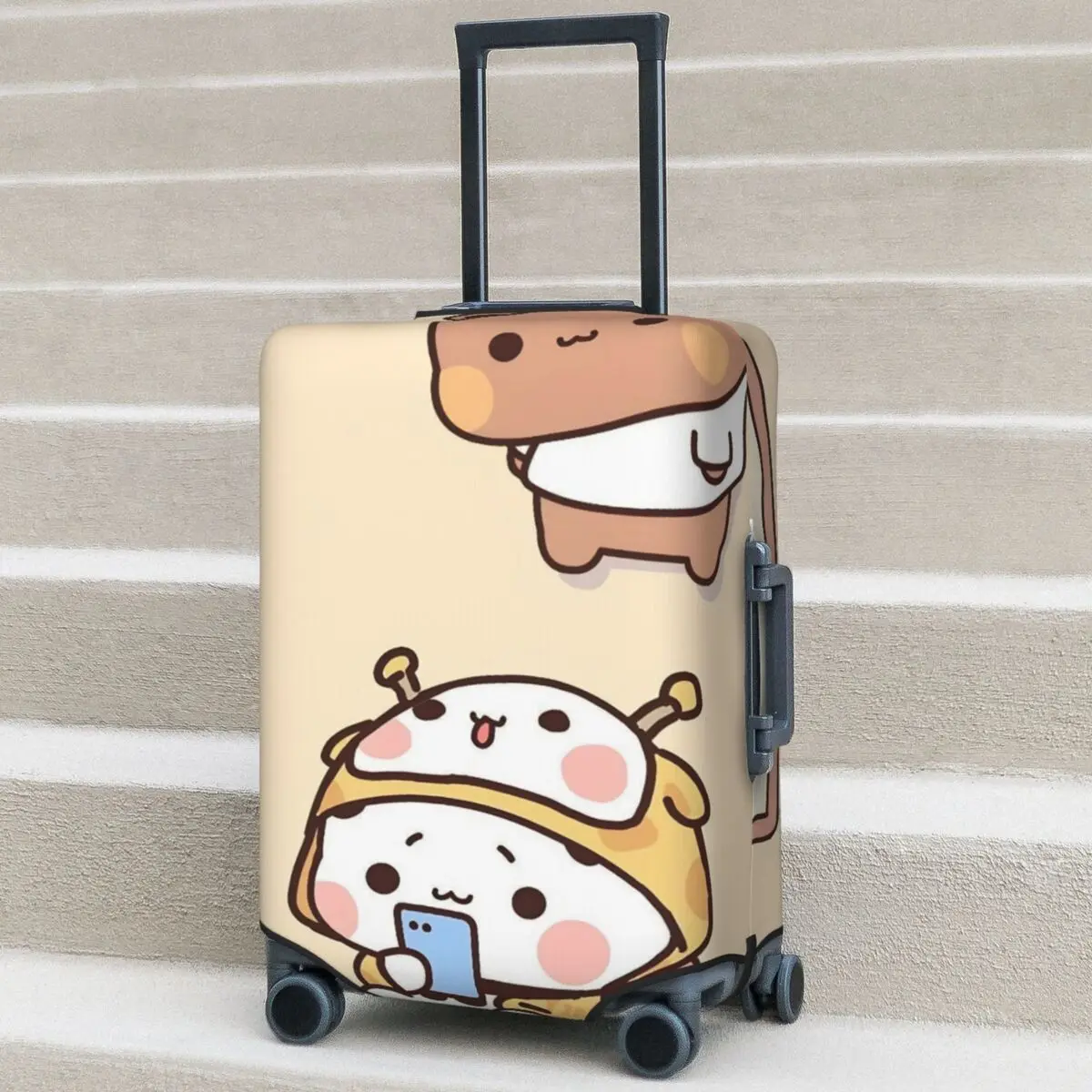 

Panda Bubu Dudu Pattern Suitcase Cover Elastic Business Protection Luggage Supplies Holiday
