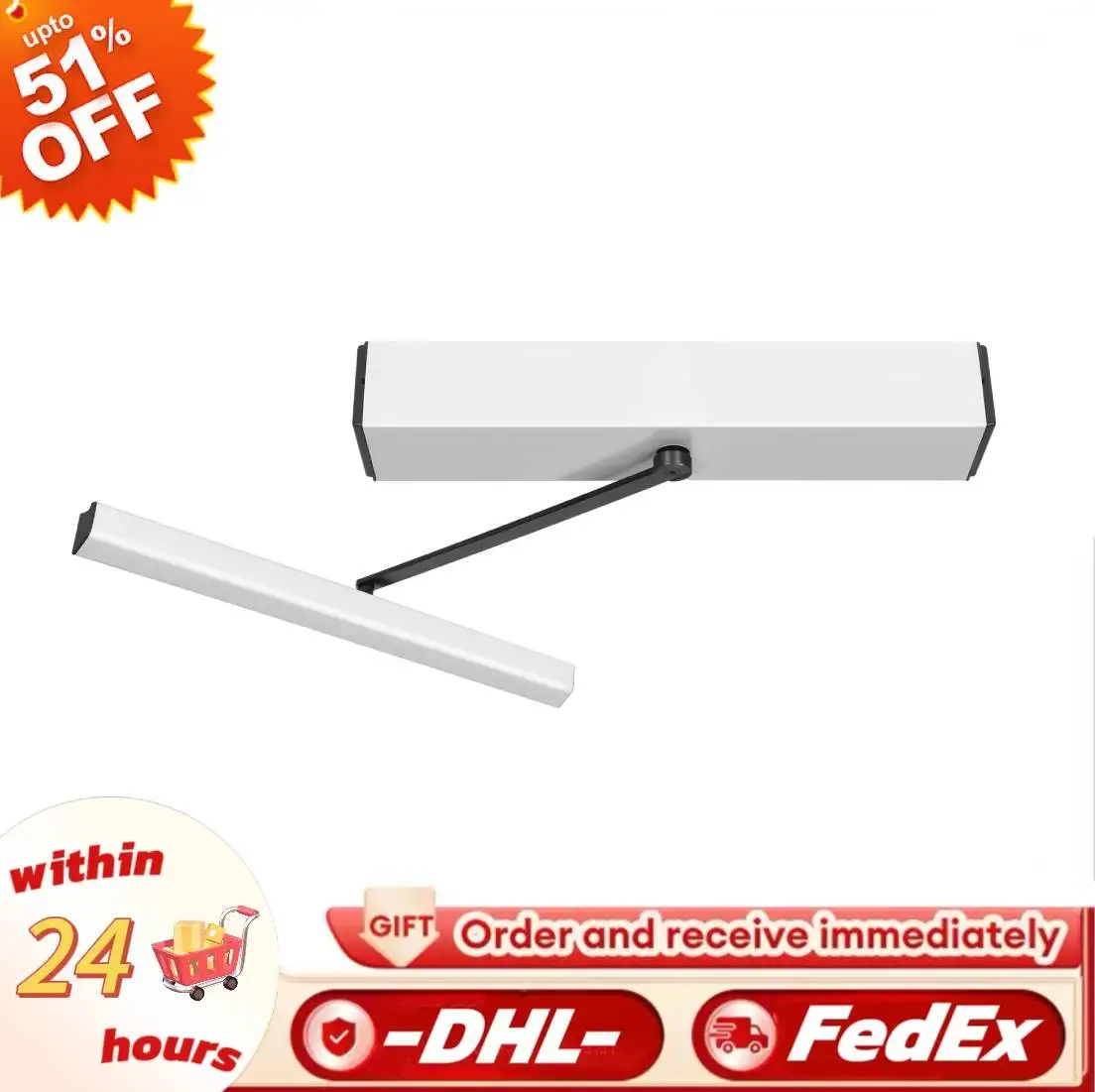 

Автоматическое открывание распашных дверей мощностью 50 Вт, система дистанционного управления для дома, регулируемая 120 ° Устройства, тихий и эффективный для пожилых людей