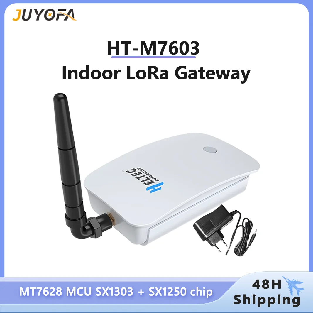 Heltec HT-M7603 Indoor LoRa Gateway SX1303+SX1250 LoRa Chip 8 Channel Standard LoRaWAN Wi-Fi/Ethernet Indoor Hotspot