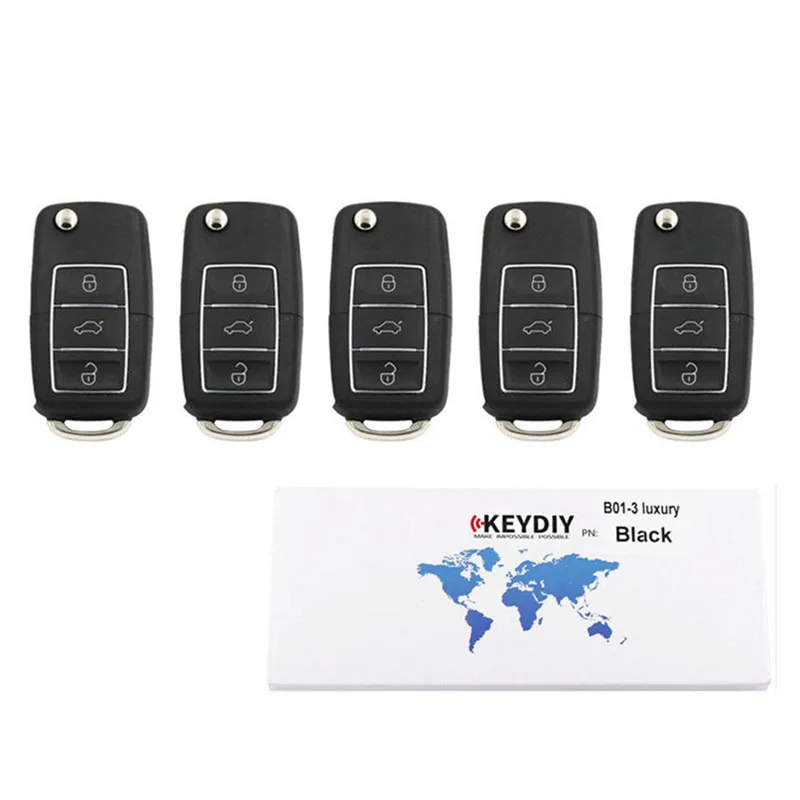 

KEYDIY KD B01 LUXURY BLACK For KD900/KD MINI/KD-X2 Key Programmer B Series Remote Control