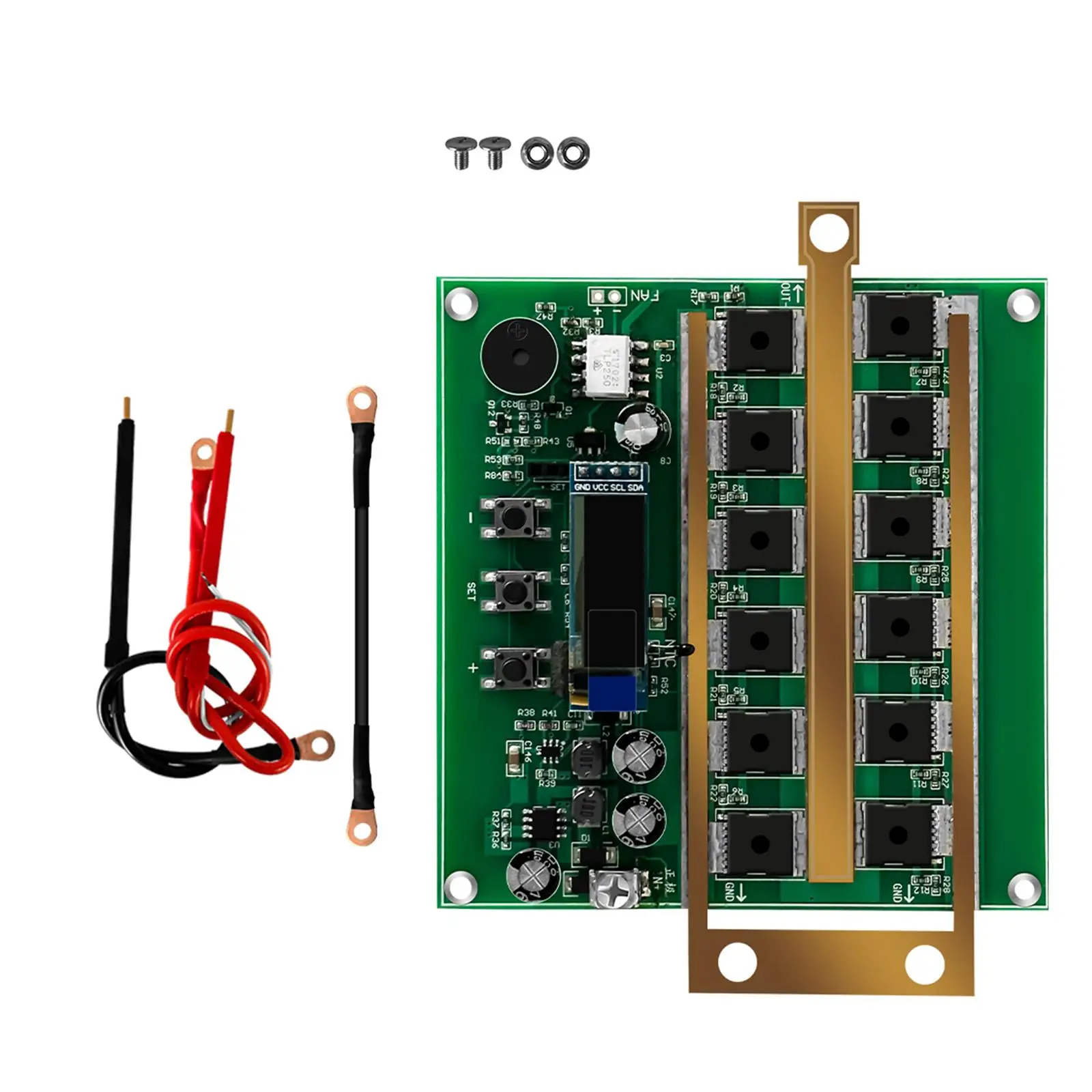 

Spot Welder PCB Circuit Board, Spot Welder Adjustable Handheld, Control Board Energy Storage Spot Welder for Electronic Welding