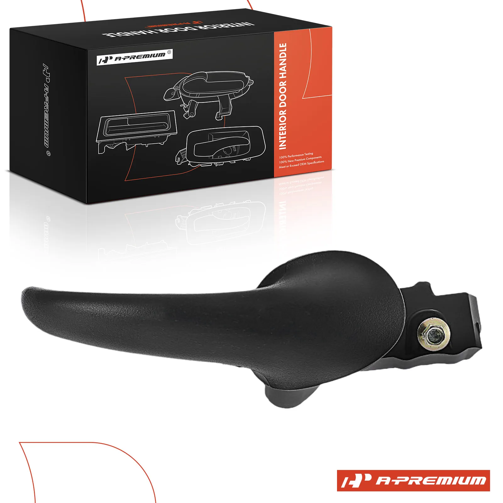 A-Premium Front or Rear Passenger Side Interior Door Handle for Ford F-150 F-250 1997-1998 Expedition 1997-2002