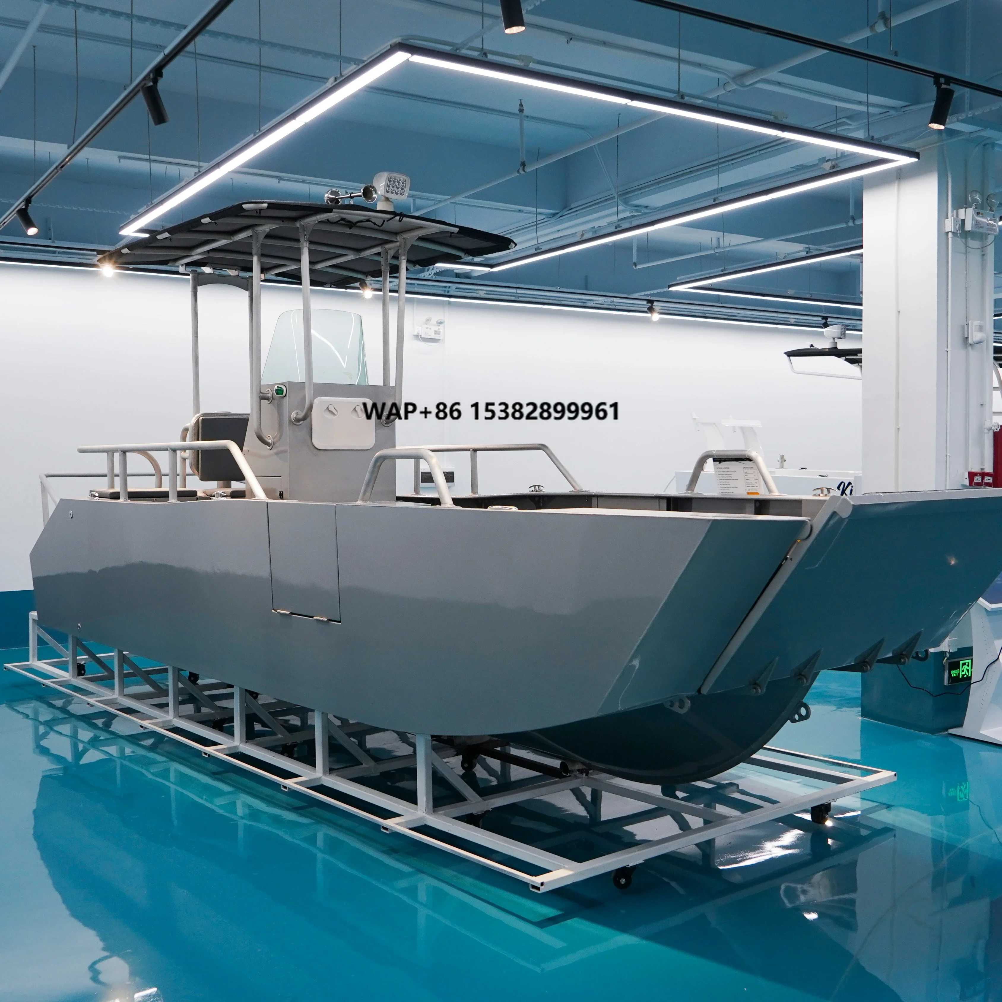 Kinocean  28ft All Aluminum Welding High Speed Landing Craft Passenger Boats with Cabin
