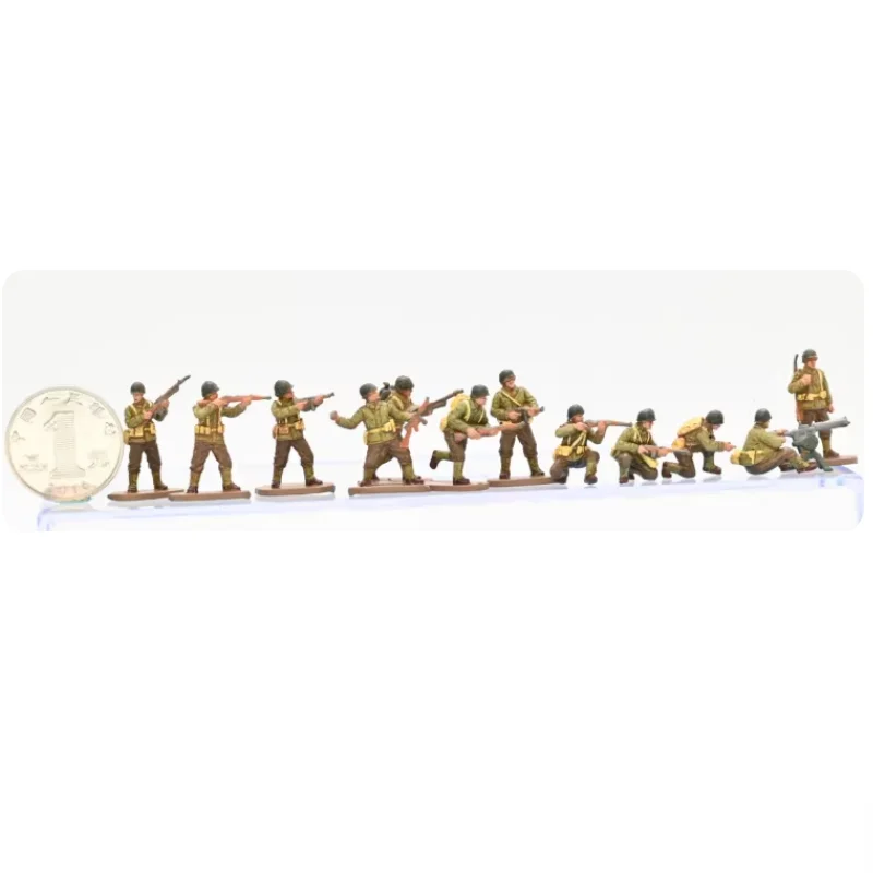 1:72 Scale Resin Material American Soldiers 12 Group 2 Suitable For Tank Helicopter Scenes Collectible Decorative Gifts Display