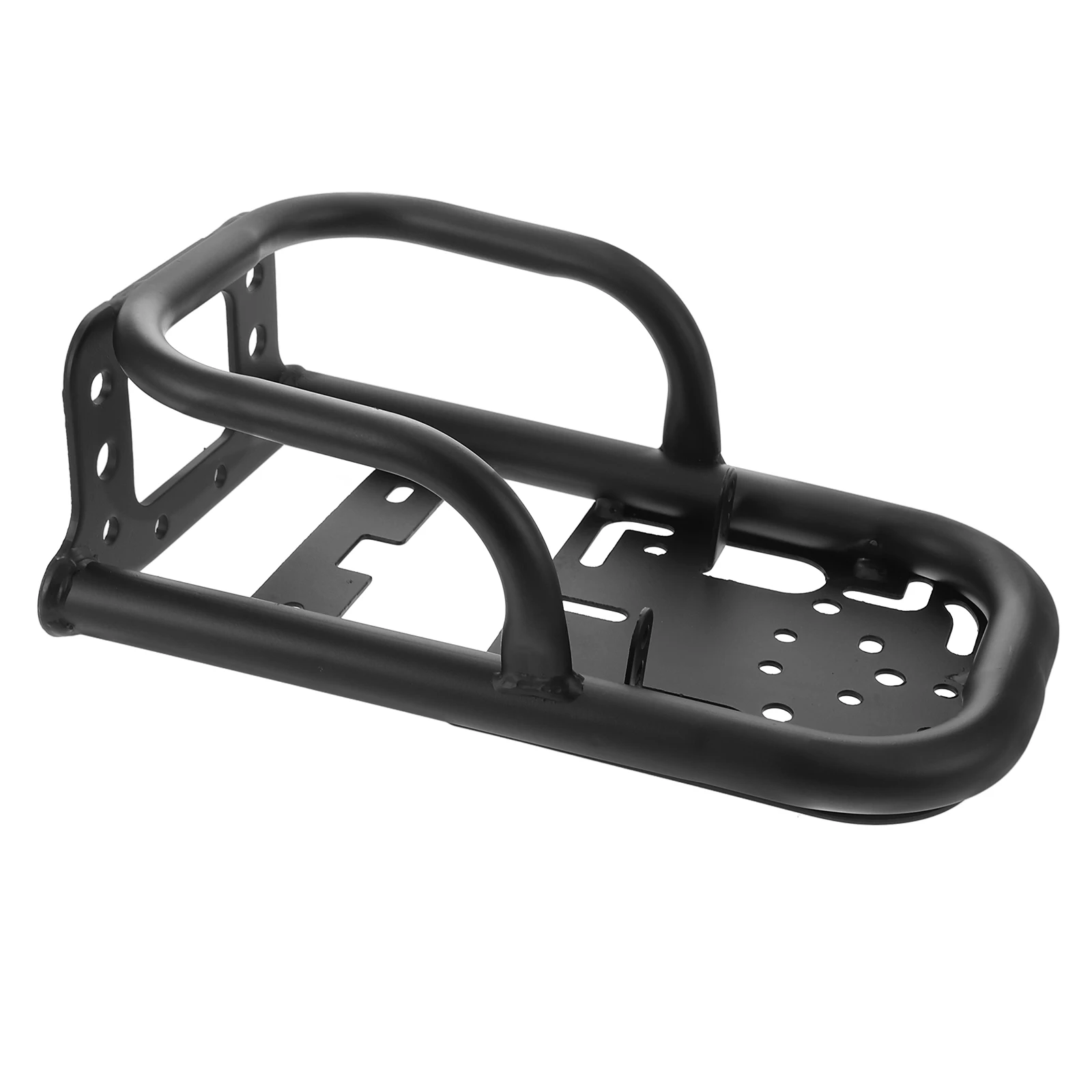 Adjustable Bike Tail Rack Durable Iron Universal Electric Bicycle Rear Storage Box Multifunctional Backshelf for Various