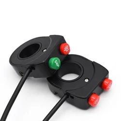 Motorcycle ATV 22mm Handlebar Horn And Headlight Combination Switch Button Motor Switches Turn Signal Replacement Accessories
