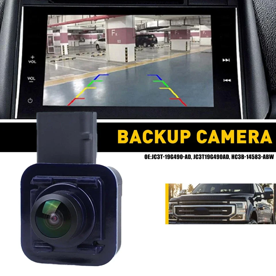 Rear View Backup Camera JC3T-19G490AD For Ford Super Duty 2017-2022 JC3T19G490AD C3T-19G490-AD