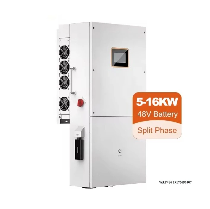 

6Kw 24 48VDC Volts Hybrid Solar Inverter 10000W Split Phase Grid Tied for USA Single String Inverter 60Hz 6.2Kwh Storage