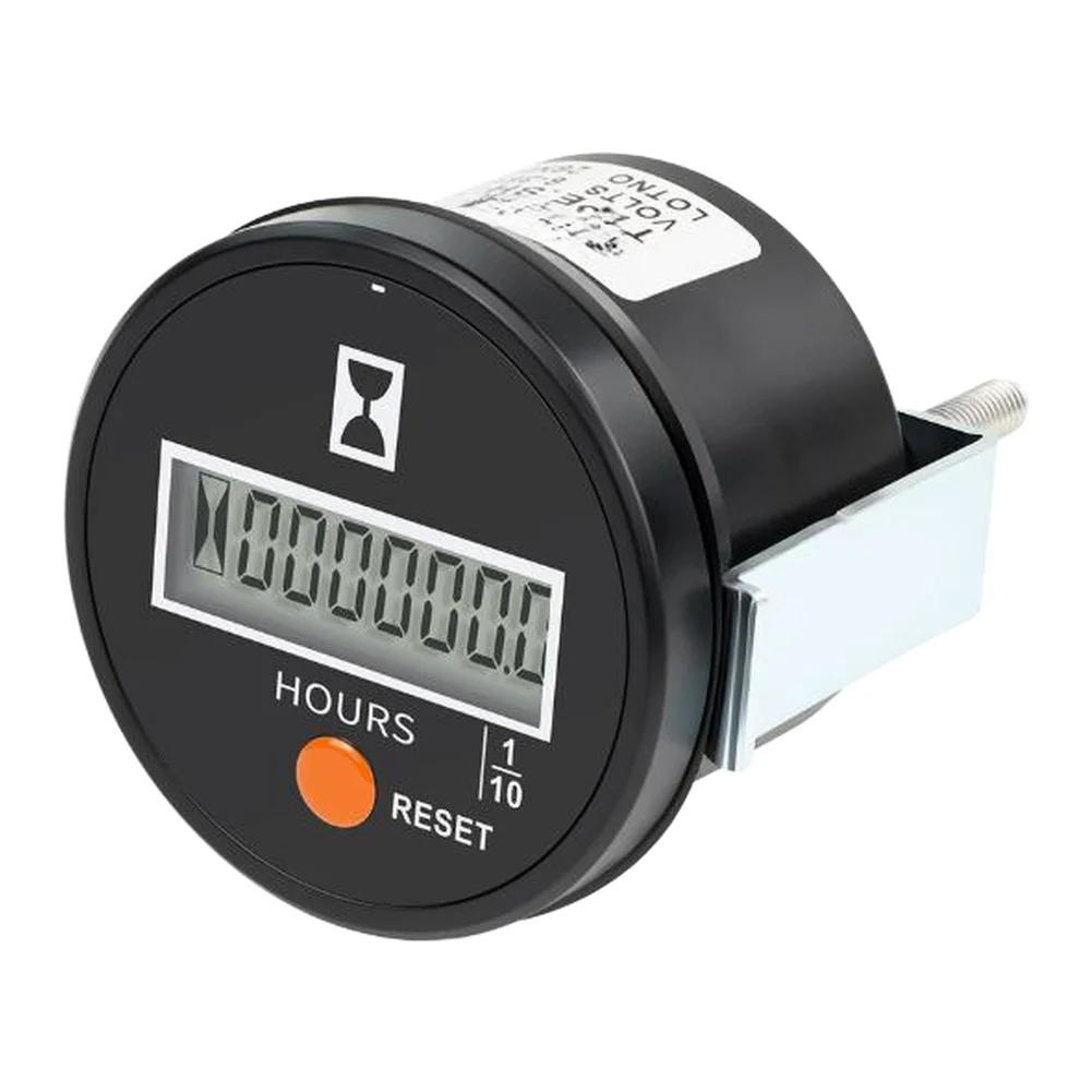 Digital Display Timer Voltmeter Wide Voltage Counter Industrial Digital Timer 6-digit Lcd Screen 0.1 Decimal Precision
