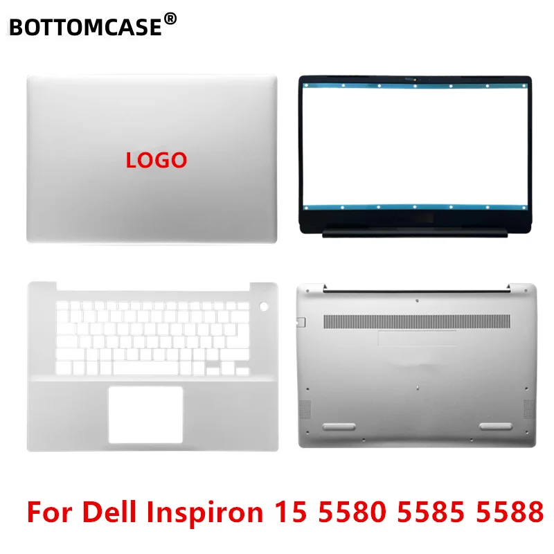 BOTTOMCASE New For Dell Inspiron 15 5580 5585 5588  LCD Back Cover Front Bezel Palmrest Bottom Cover 0TVPMH 0V9NV4 0K8HH4 0T5PWN