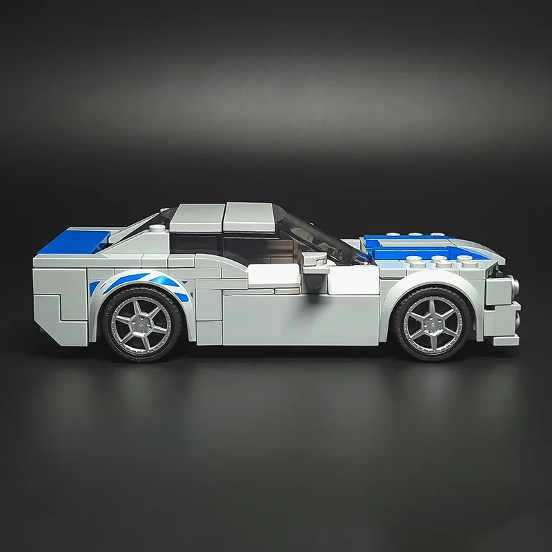 241ピース スピードハイパーカー 76917 カマロ '07 MOC カスタマイズ モジュラービルディングブロック デザイン 教育モデル DIY 誕生日プレゼント おもちゃ