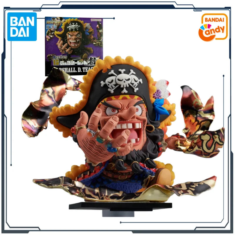 バンダイキャンディーオリジナル二頭身人形モンキー.D.ルイーマーシャル.D.ティーチフィギュアモデルおもちゃ男の子ギフト用グッズ装飾品