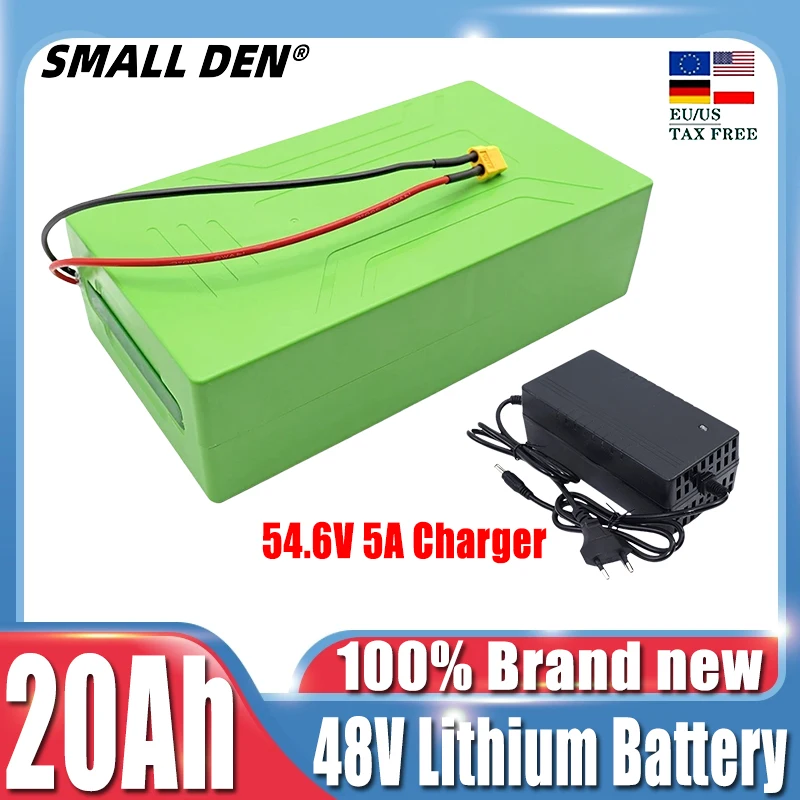 2024 48v 20ah brand new original 18650 lithium battery pack 1000W suitable for various transportation vehicles, customizable AAA