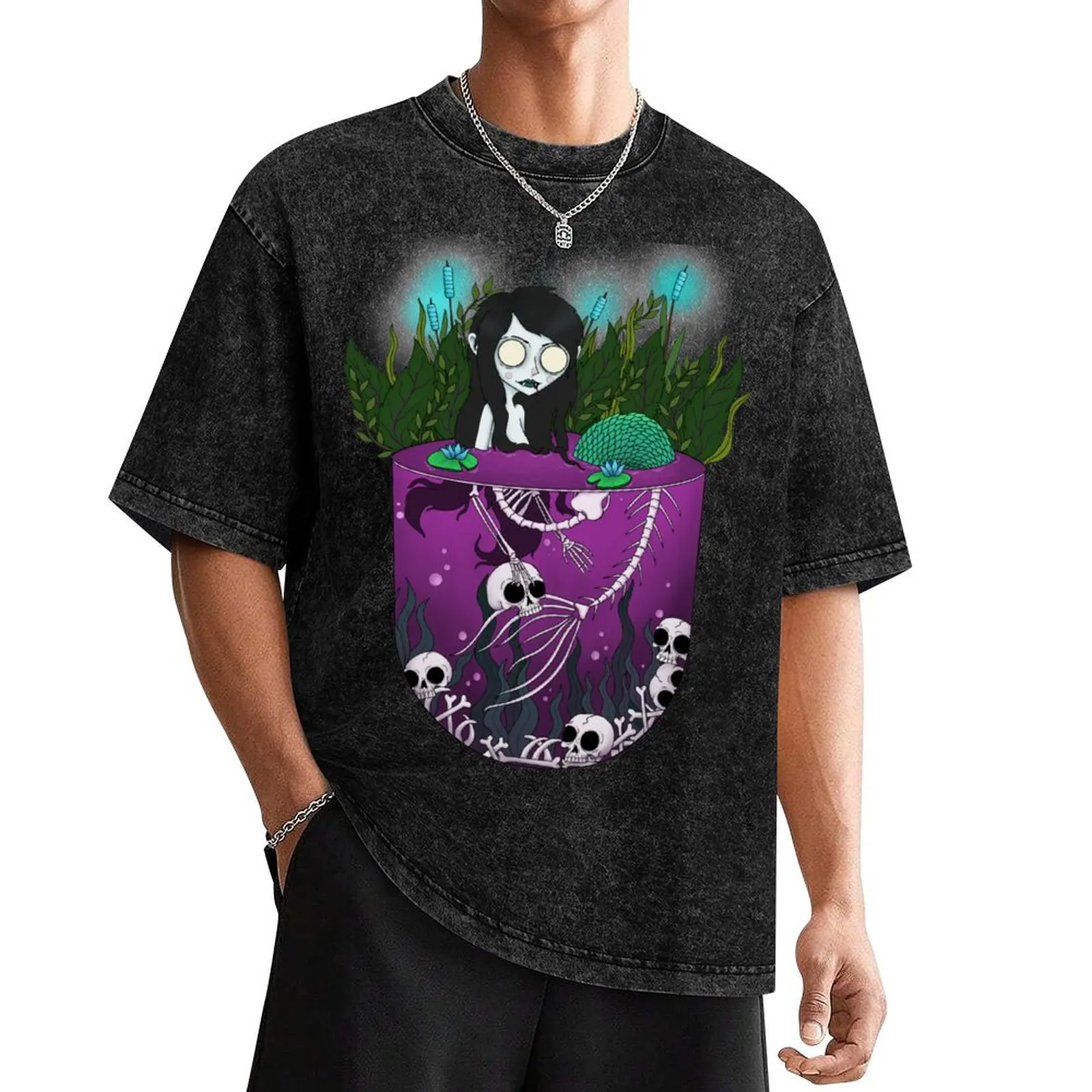 

Deadsea Mermaid T-Shirt cotton graphic tees cute clothes for a boy mens t shirts