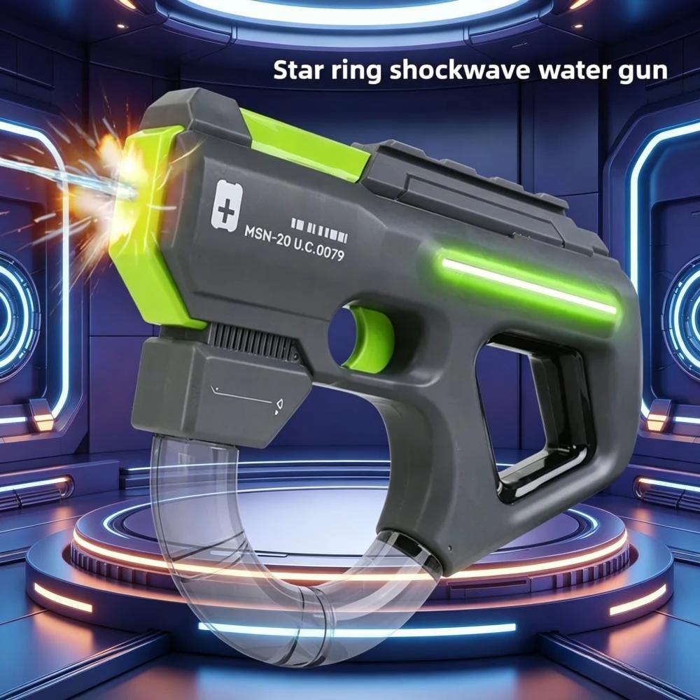 pistola-de-Agua-eletrica-star-ring-shockwave-nova-deslumbrante-e-chamativa-com-multiplos-disparos