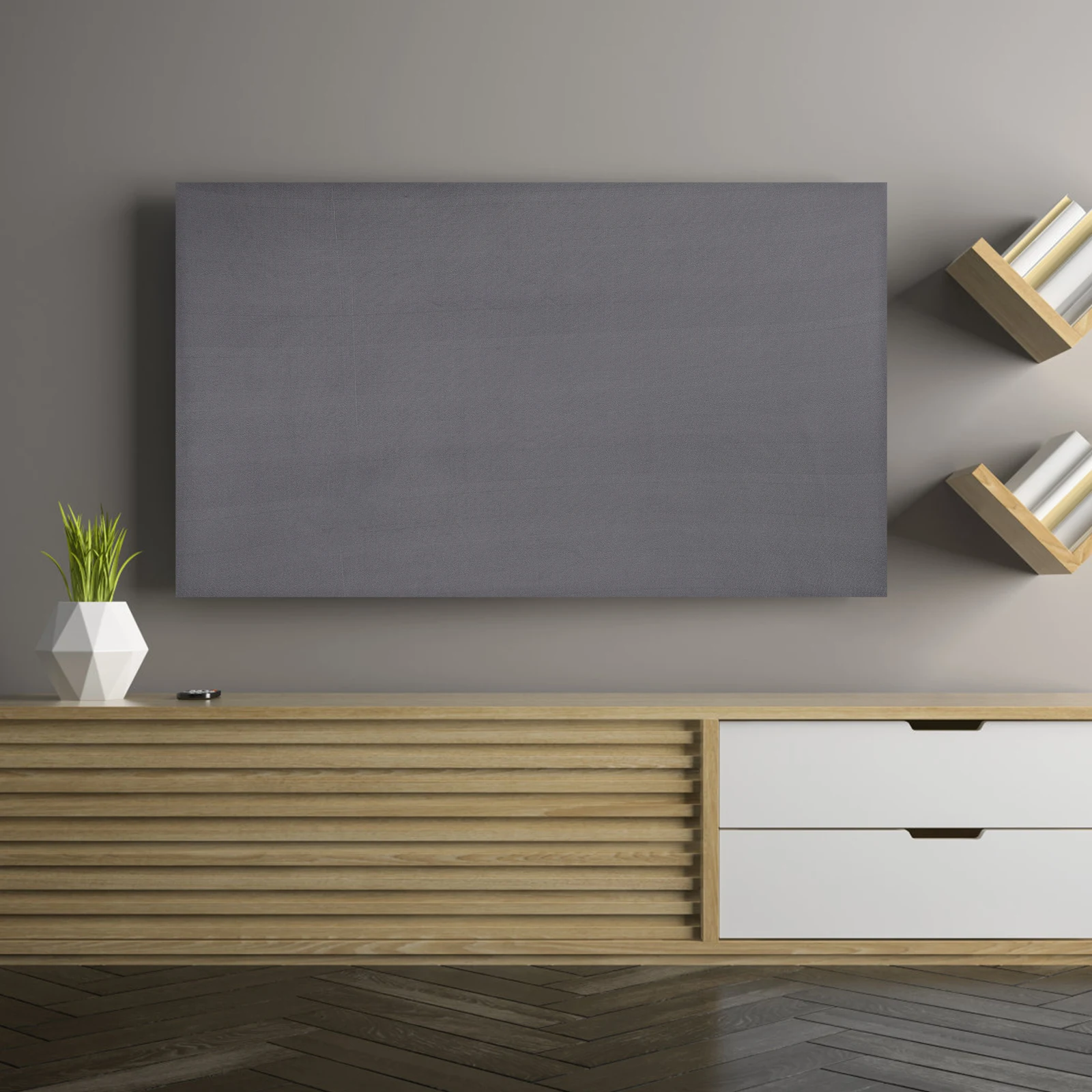 

Dust Cover Cloth Elastic Elestic Protective for Adjustable Television Polyester (Polyester) Solustre Stretchy Travel