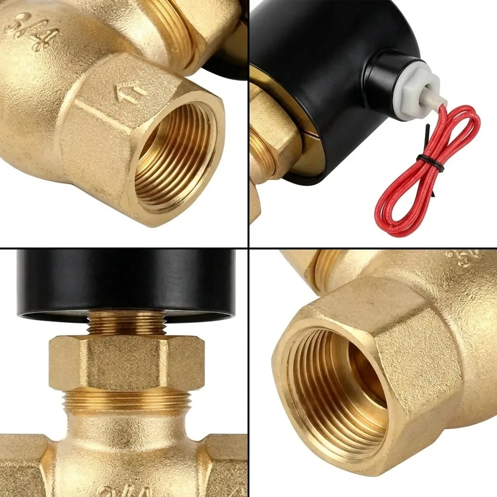 US-15 US-20 US-25 2/2 Normally Closed Solenoid Valve 24V DC for High Temperature Industrial Applications from to 18