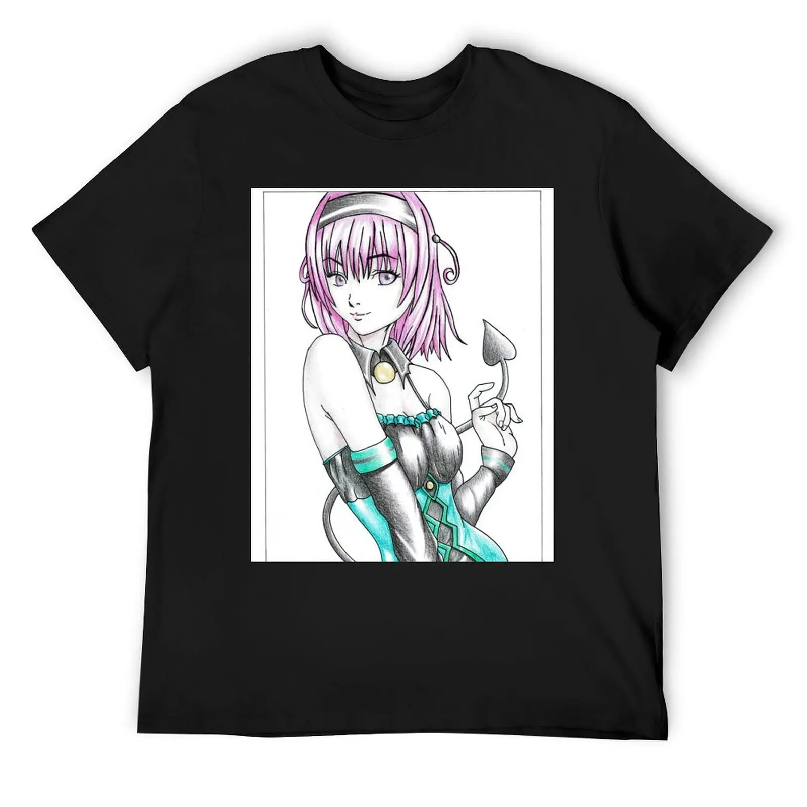

momo T-Shirt graphic t shirts vintage plus size clothes plain white t shirts men
