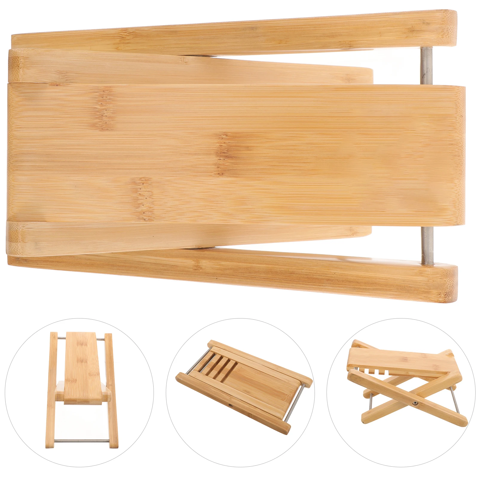 

Guitar Pedal Foot Stools for Adults Rest Adjustable Lifter Classical Support Footstool Wooden
