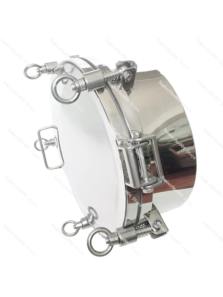 

304 stainless steel sanitary pressure manhole 316 with pressure circular handhole water tank upper accessory boiler 3KG