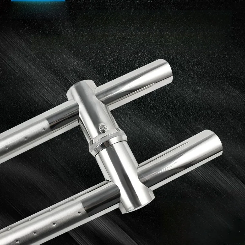 Adjustable Distance Between Glass Door Handle Holes and Stainless Steel Handle (XYLS-003)