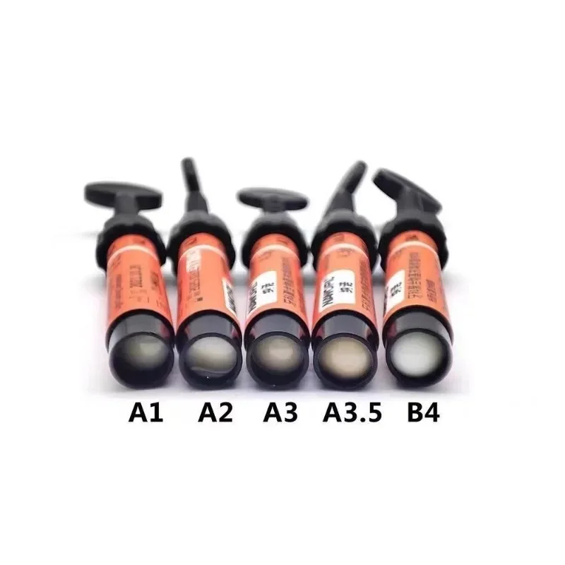 4.5g/syringe Dental Materials Light Curing Composite Resin Dental Teeth Whitening Missing Teeth Crown Filling Resin Materials