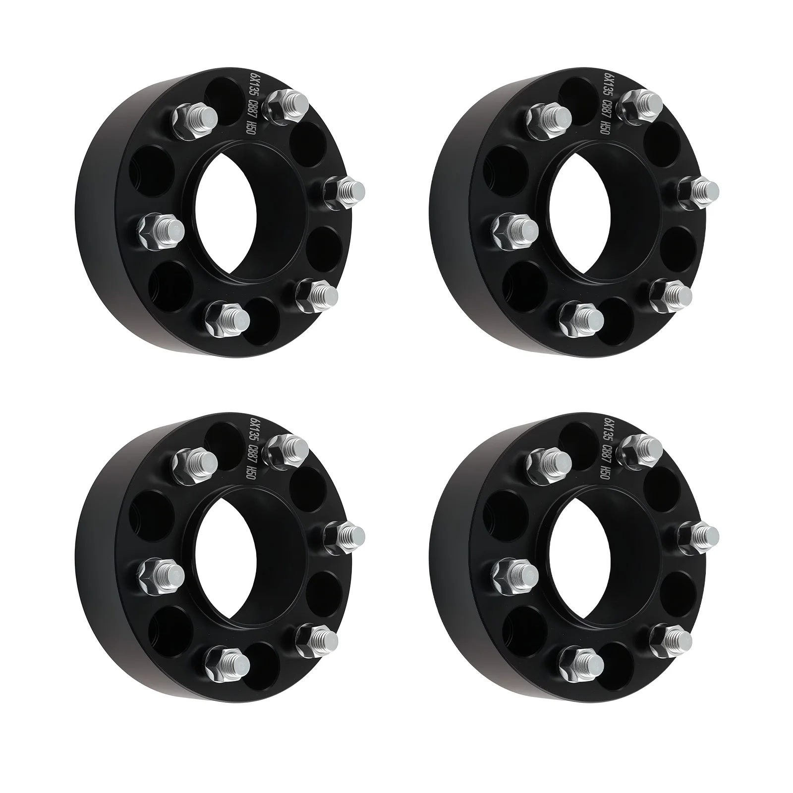 

Комплект из 4 проставок для колес 50 мм для Ford Expedition Lincoln Navigator 6x135 03-14