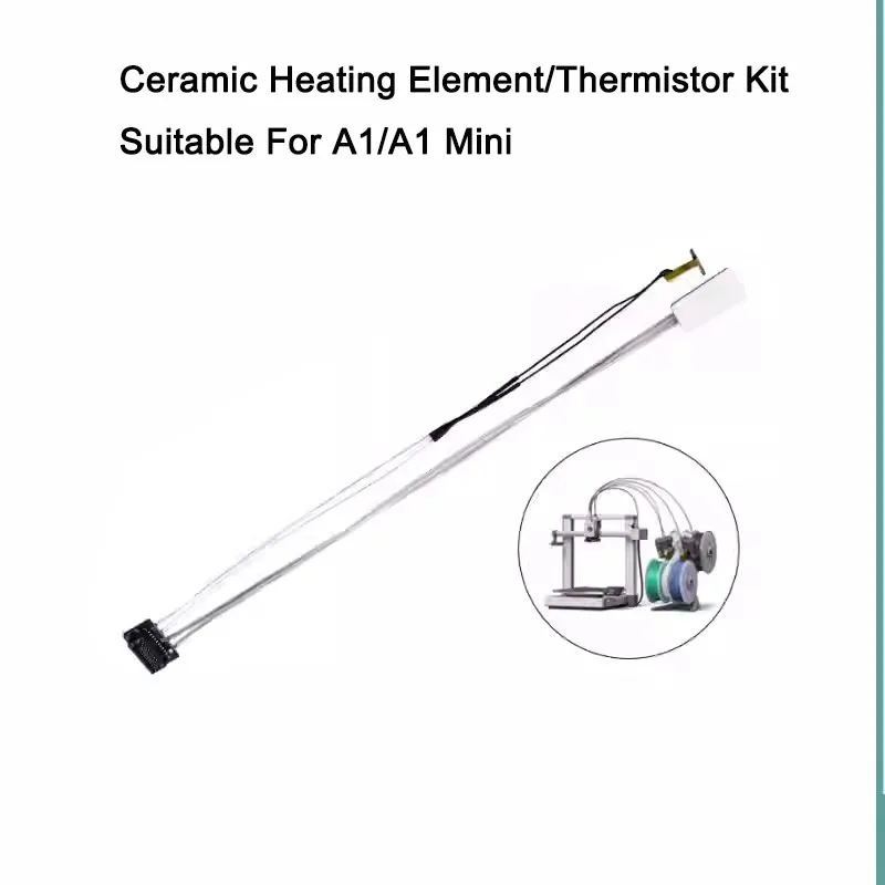 A1 / A1 عنصر تسخين سيراميك صغير مقاوم لدرجات الحرارة العالية سلك مقاومة الثرمستور مجموعة نهاية ساخنة 24 فولت #1