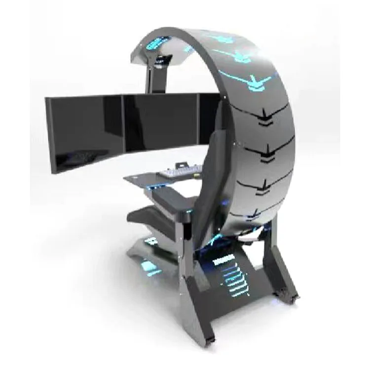 Iw-c4 Furniture Competitive Price Adjustable Modern Multi Function Computer Workstation Recliner Chair