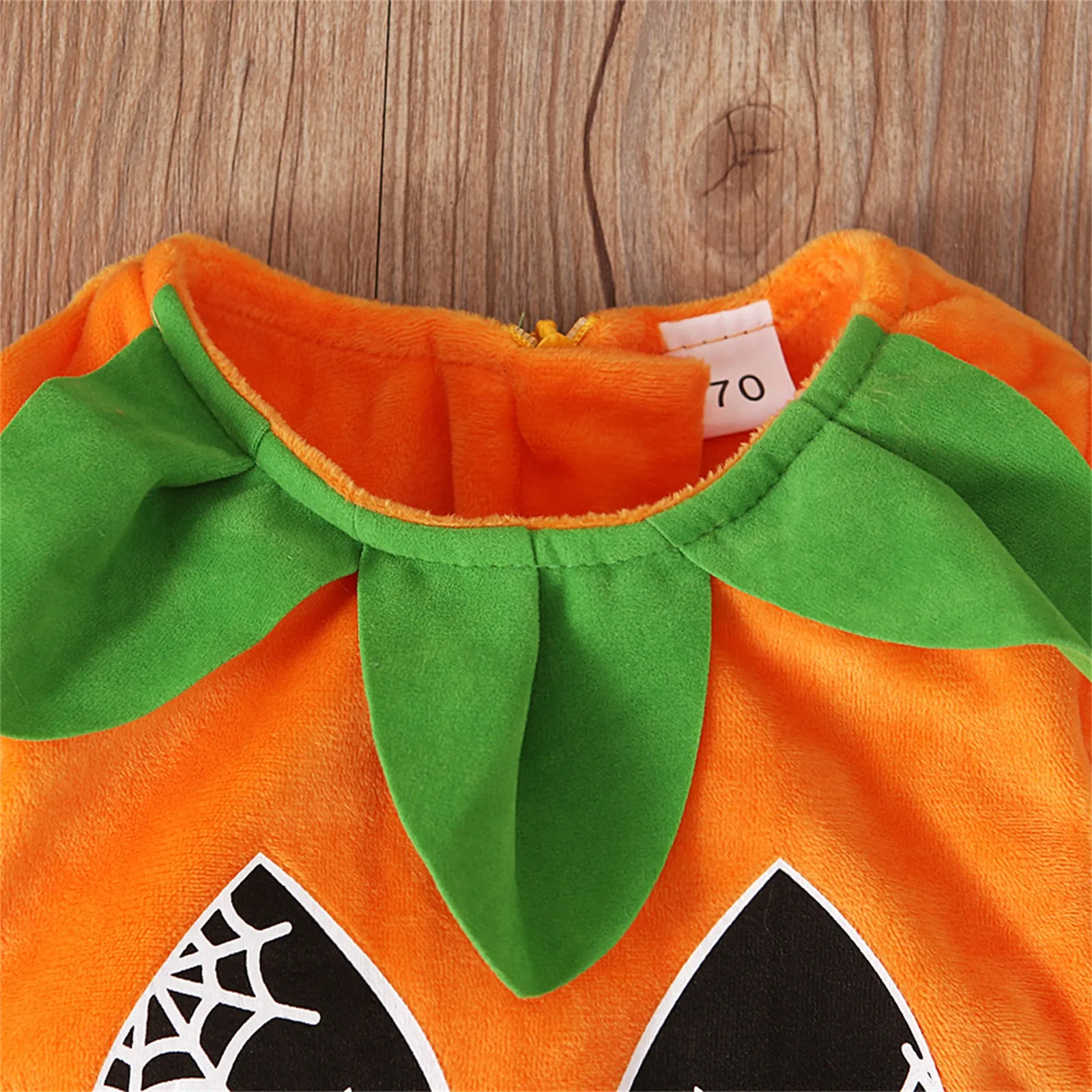 Newborn Infant Baby Boys Girls Halloween Long Sleeve Romper Cartoon Pumpkin Cosplay Costume Jumpsuit 0-6 Month Girls Outfits