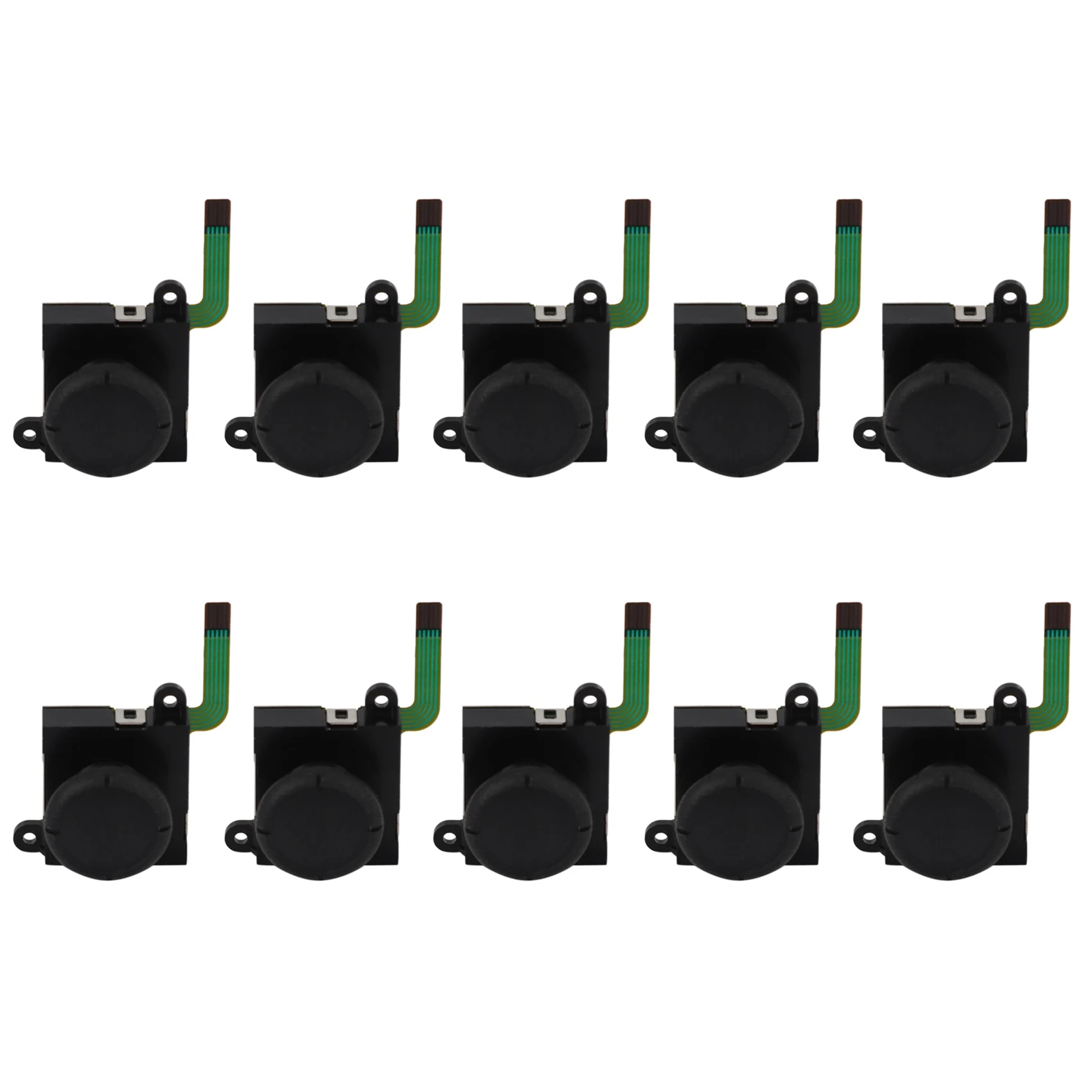 10Pcs Replacement 3D Analog Rocker Joy Stick for Nintendo Switch Controller NS Gamepad Joycon Game Pad