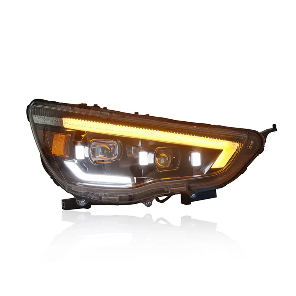 Car Front Lights For Mitsubishi ASX 2013-2019 LED Headlights Assembly Modified Led DRL Turn Signal Lights Automotive Accessories