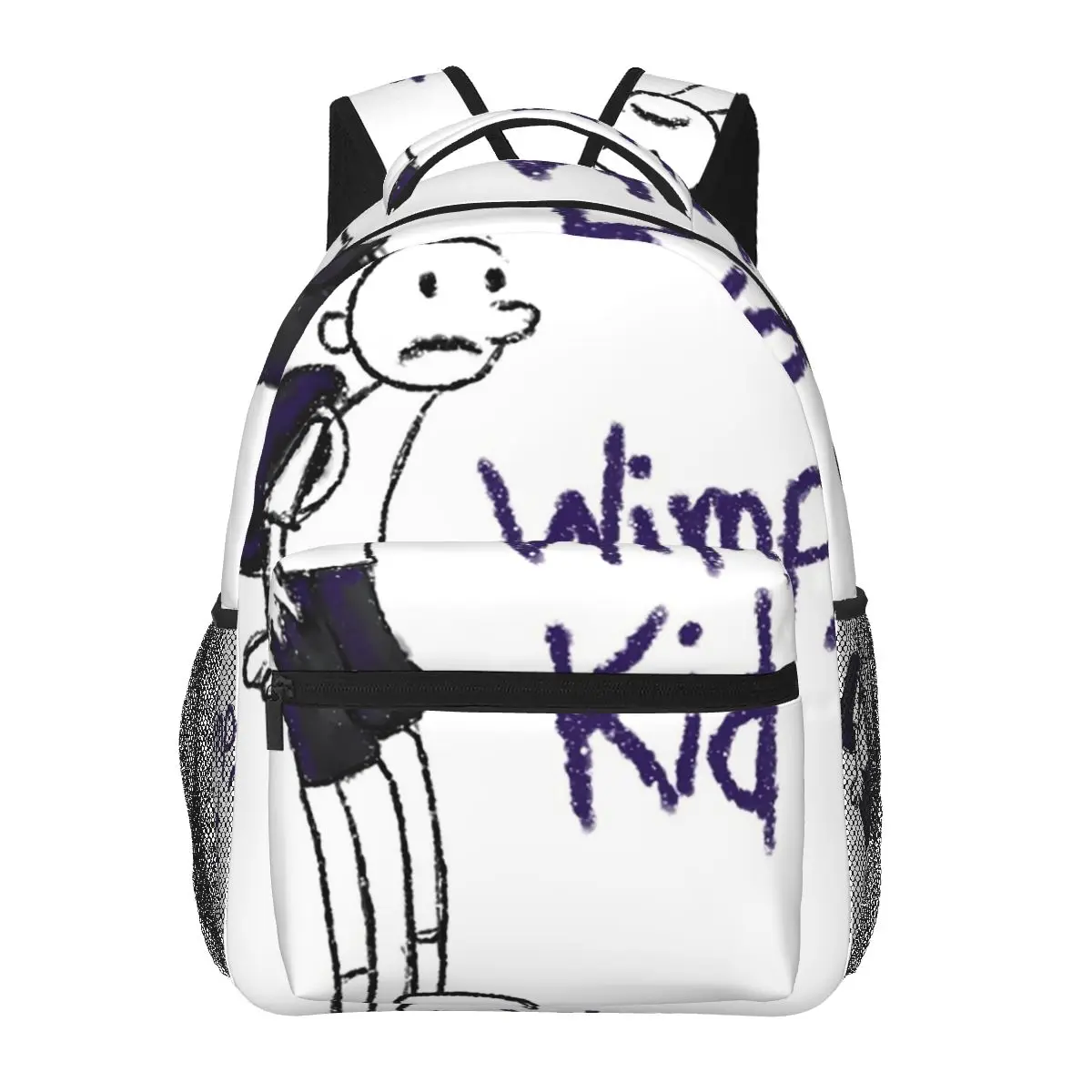 

Diary Of A Wimpy Kid Group Anime Student Backpack School Bag Hiking Travel Daypack for Men Women Fashion Bookbag Shoulder Bags