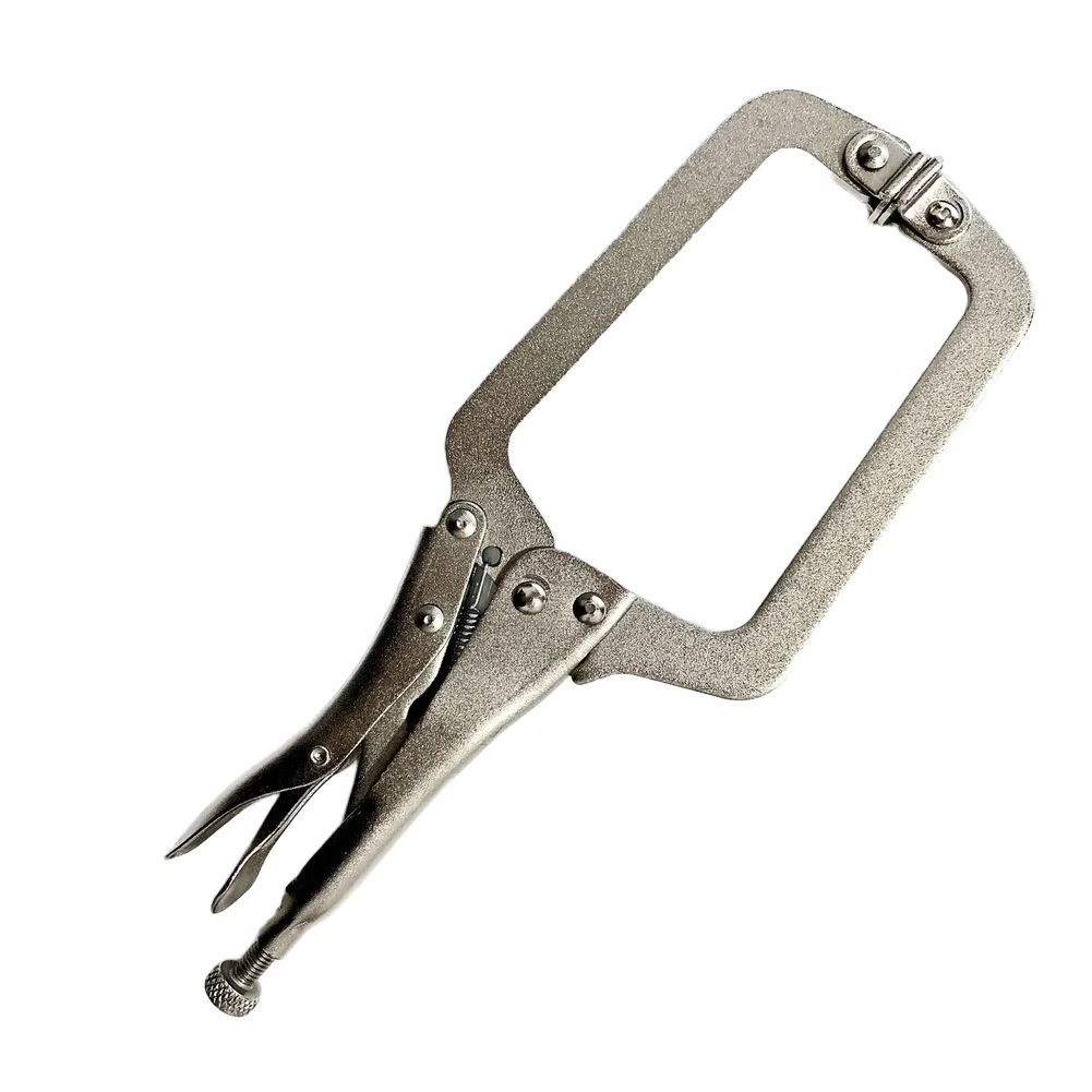 Carbon Steel 9 Inch C Clamp Extra Long Design for Workshop Welding Carpentry and DIY Clamping 230mm Length Silver