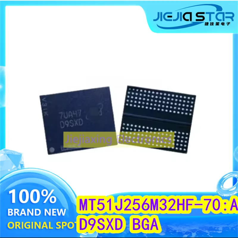 

(1/5pieces) MT51J256M32HF-70:A Parts mark D9SXD DDR5 Single 1G storage chip Brand new original spot electronics