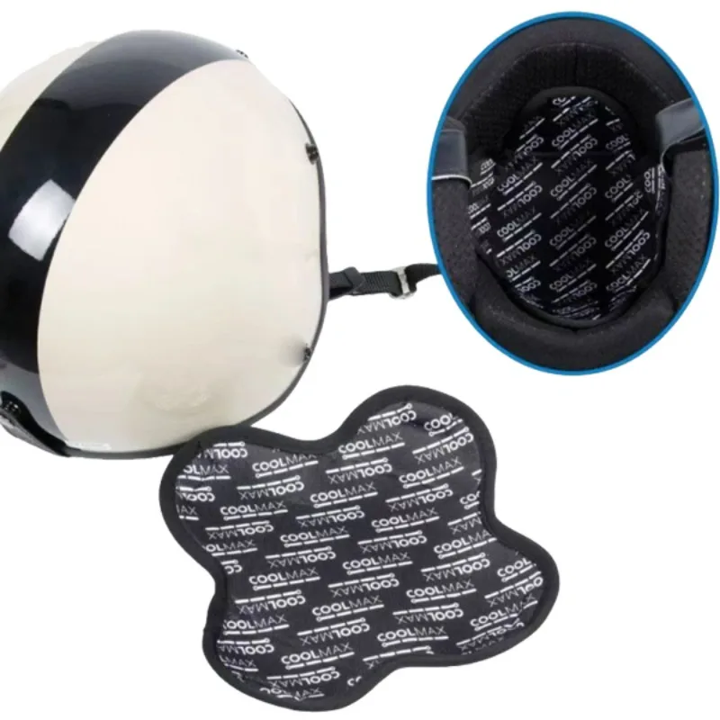 

Motorcycle Helmet Insert Liner Cap Cushion Pad Breathable Quick-drying Sweat Wicking Helmet Insulation Lining Pad