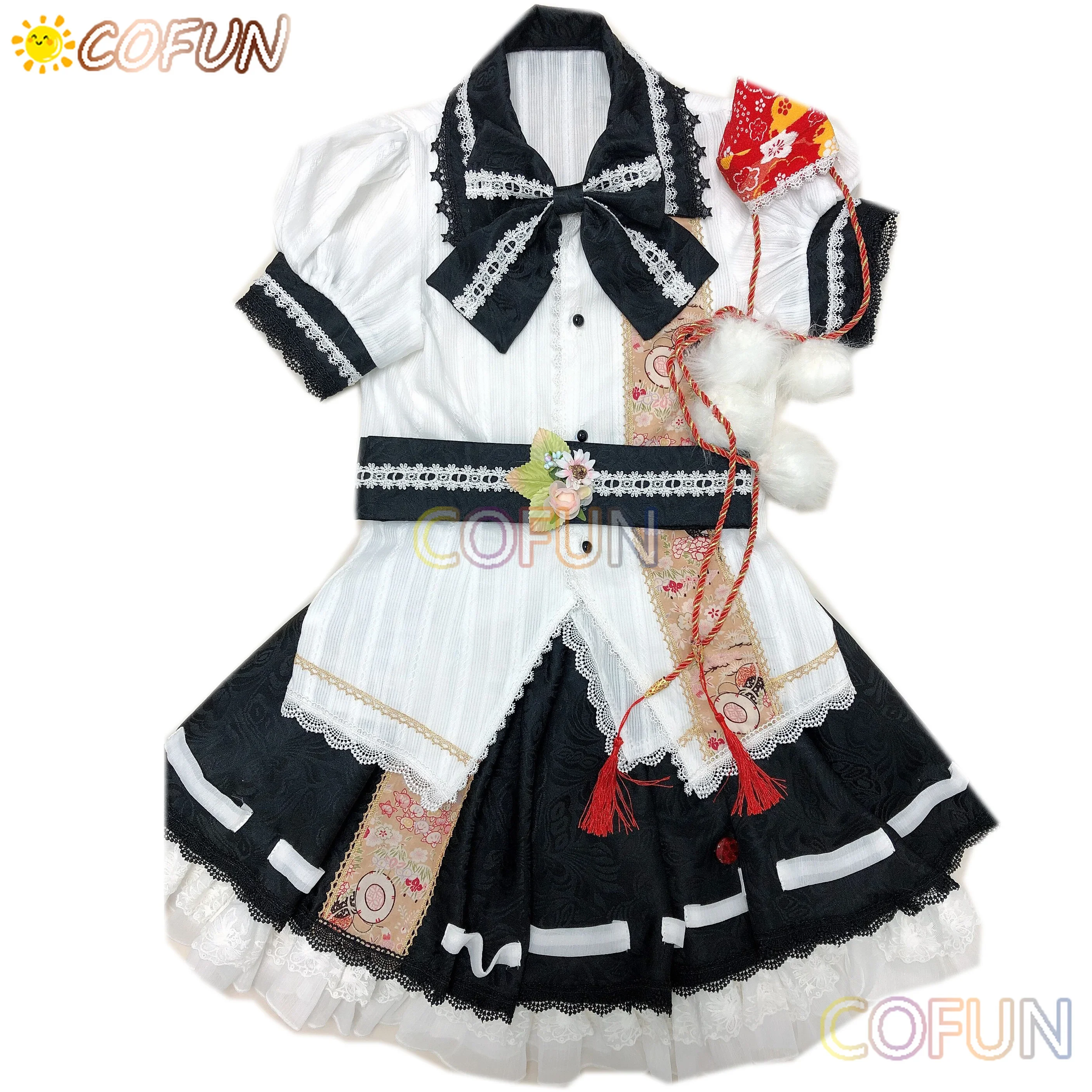 

COFUN Амин Восточный Проект шамимару Ая Косплей Костюм Хэллоуин наряды женское аниме платье