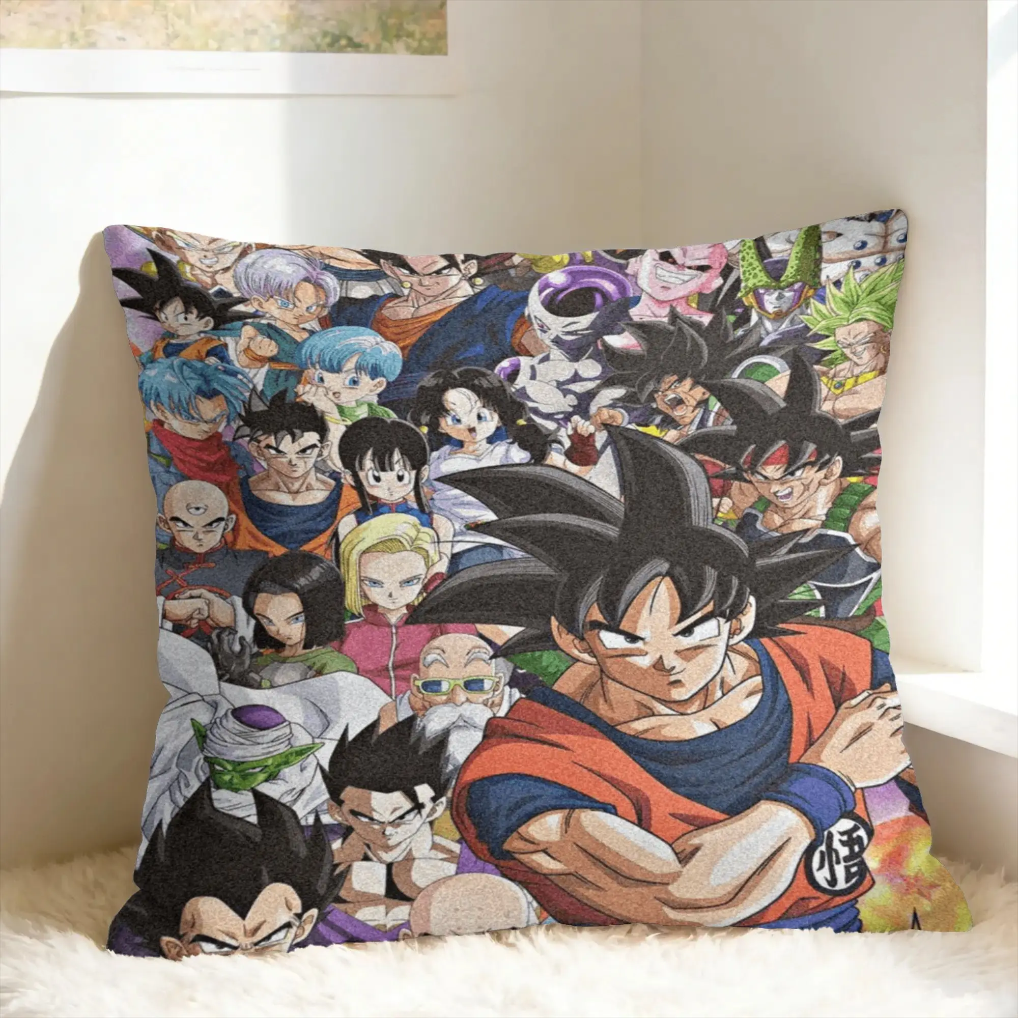 Pillow Cover D-Dragon Anime  Morden Pillow Case For Sofa Bedroom Home Decor Pillowcases
