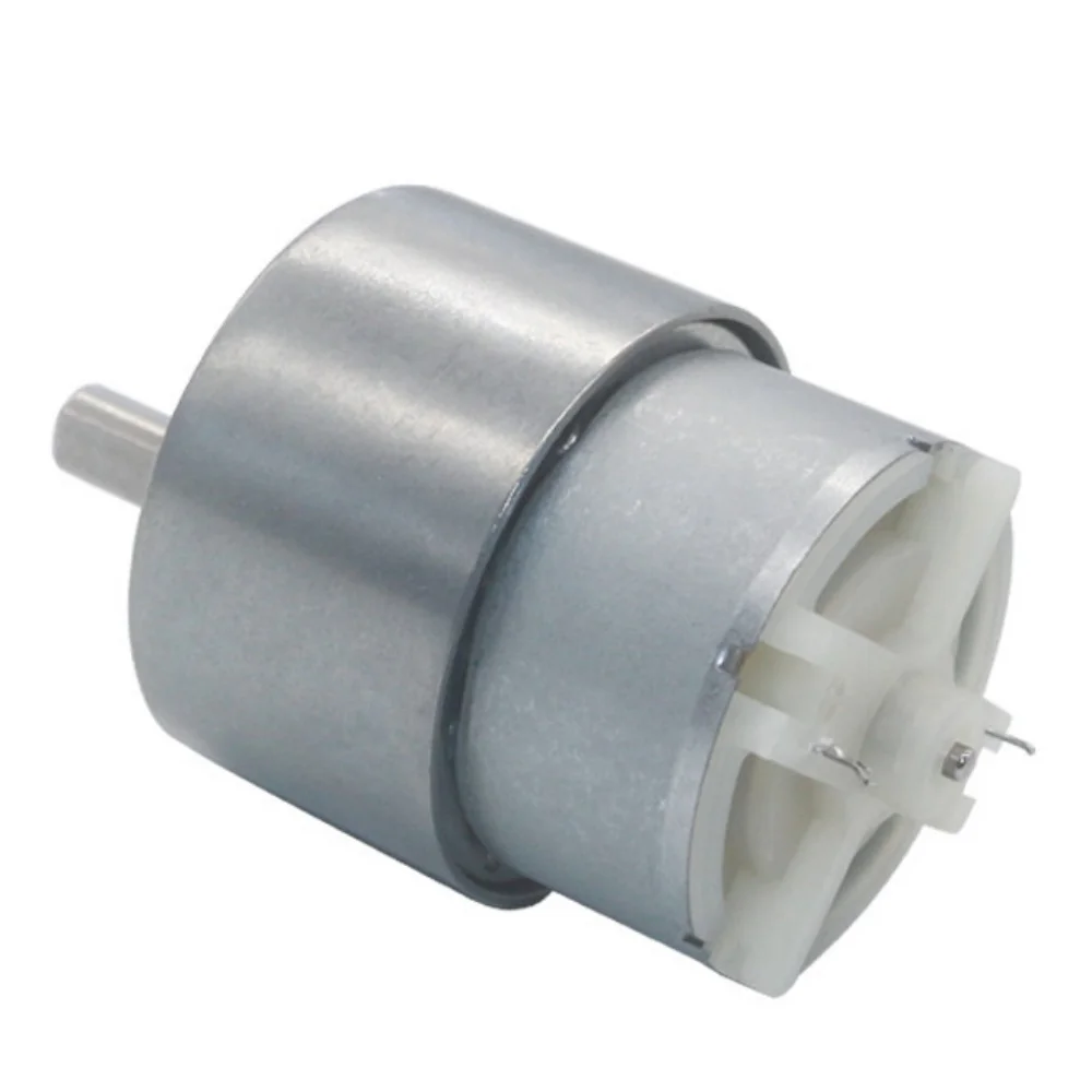 JGB37-500 Micro Metal Gear Motor DC 12V 24V 37mm High Torque Low Speed Smart Car Toy Gearbox Gear Reduction Motor Reducer