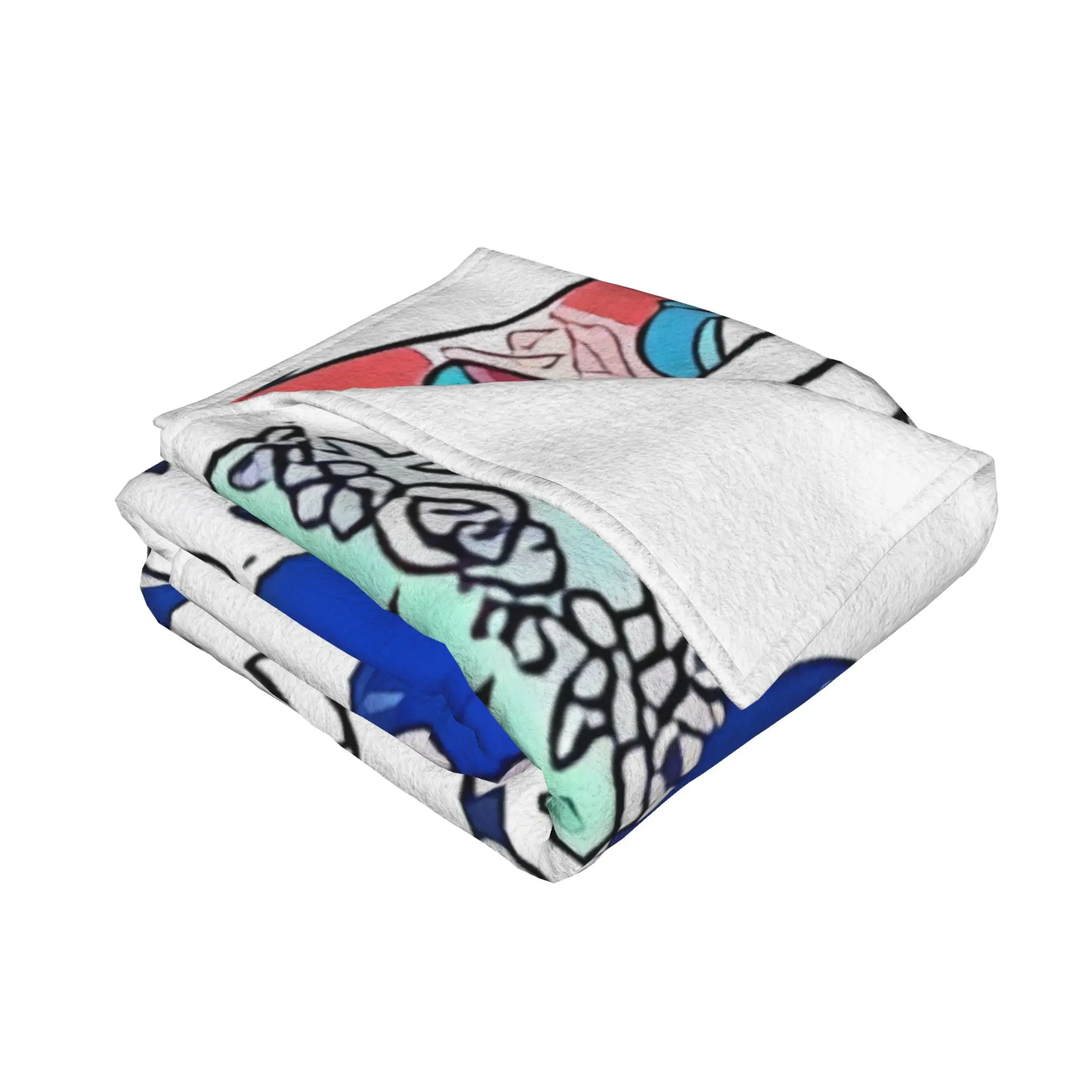 1PC Classic Omori home room decorations Winter Blankets for Adults Bedding Home Interior Sofa Knee