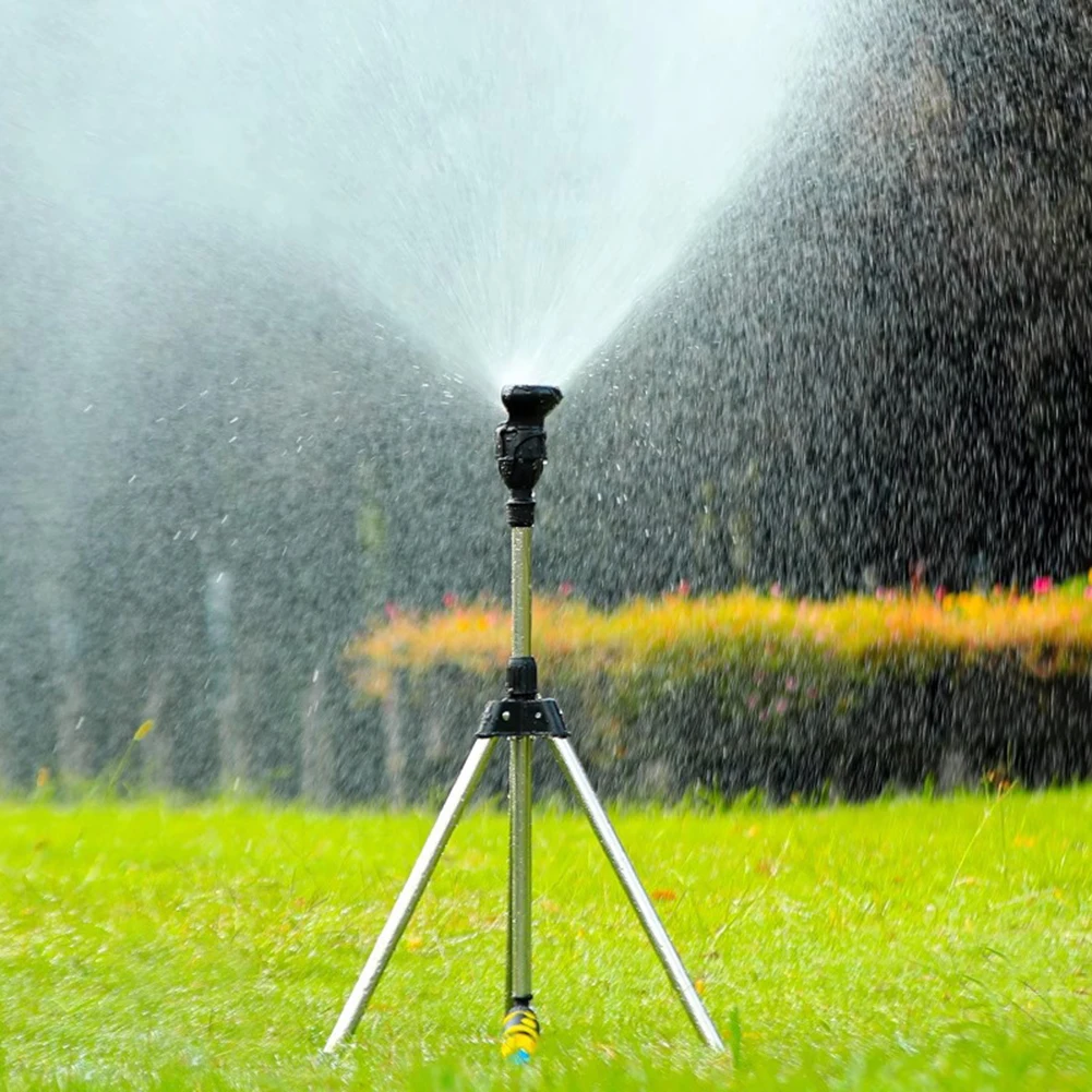 56-89cm 22.0-35.0inch Rotating Automatic Sprinkler 360 Degree Rotating Sprinkler Customizable Height Settings For Large Gardens